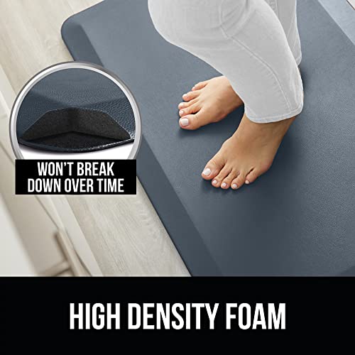 Rolling Desk Office Chair Mat With Anti Fatigue Cushioned Foam - Main Image