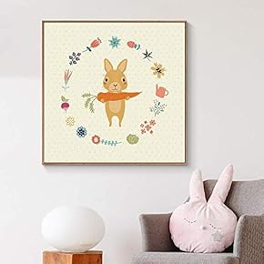 Floating Framed Canvas Wall Art for Living Room, Bedroom Canvas Prints for Home Decoration Ready to Hang - 16x16 inches