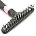 NEWSTYLE Pet Dog Cat Long Short Thick Hair Comb Pet Fur Knot Remove Cutter Rake Shedding Grooming Brush - Pink