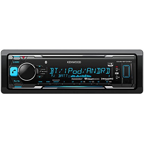 Kenwood KMMBT315U Digital Media Receiver with Built-In Bluetooth (Black)