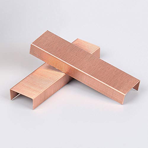MultiBey Rose Gold Staples Stapler Refill Standard Size #12, 4 Boxes per Pack (Rose Gold) - Thumbnail 4