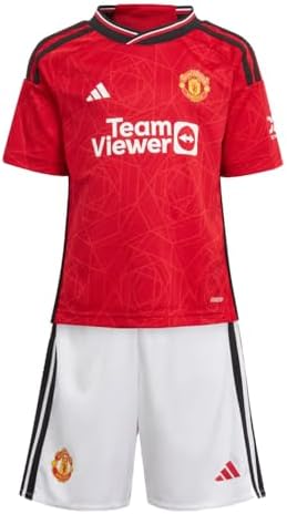 Amazon.com: adidas Manchester United Home Mini Kit 23/24 : Sports