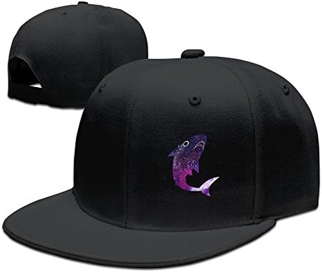 POPYol Space Shark Flat Baseball Caps Hats For Unisex