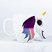 Thumbs Up UK Unicorn Color Changing 10 oz Ceramic Coffee Mug