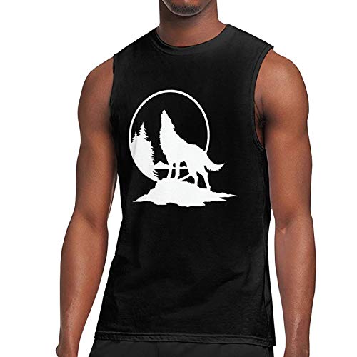 Wolf Pack Men's Tank Tee Training Sports Sleeveless T Shirt