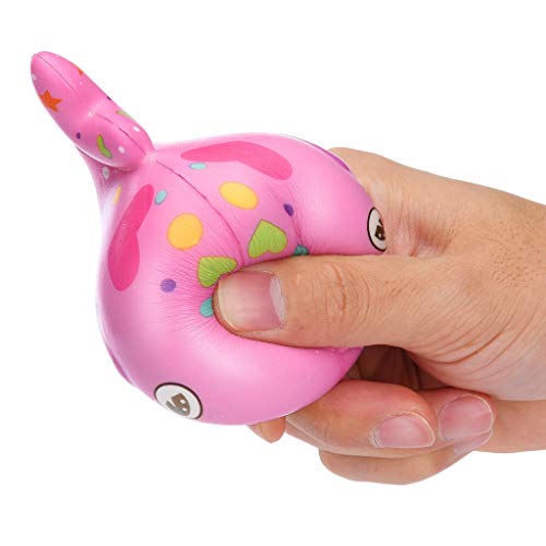 image for Bokeley Happy Easter Gift Squishies Unicorn Whale Narwhal Kawaii Slow 
