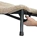 K&H Pet Products Dog Cot Pad (Cot Sold Separately), Pillow-Top Comfort Bed for K&H XL Elevated Dog Beds, Soft & Fluffy, Secure Fit Straps, Machine Washable, Portable - Extra-Large 50 X 32 Tan Fleece