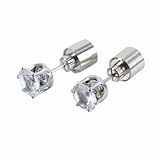 FreshGadgetz Light up led earrings (blue crown)