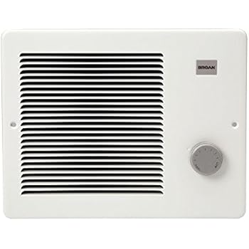 Broan-NuTone 170 Wall Heater, White Painted Grille