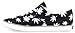 Hipster Mens Marijuana Weed Leaf Skate Shoe, Black, 10 D(M) US