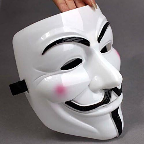 V For Vendetta Mask Adults/Kids Guw Fawkes Mask Anonymous Mask V for Vendetta Face Mask
