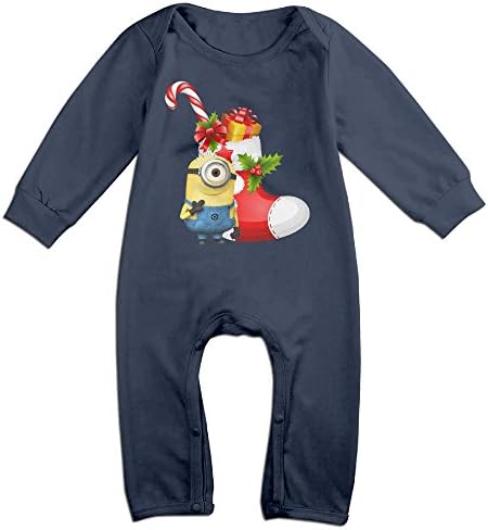VanillaBubble Minions And Christmas For 6-24 Months Infant Cool T-shirt Navy Size 24 Months