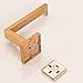 WINCASE Bronze Toilet Paper Holder, Oil Rubbed Bathroom Toilet Paper Roll Holder Wall Mount, Toilet Tissue Holder Hanger for Farmhouse ORB Rustic (2 Pack)