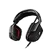 Geekria Protein Leather Headband Pad Compatible with Logitech G35 Headphones Replacement Band, Headset Head Top Cushion Cover Repair Part (Black)