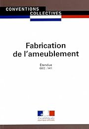 Fabrication de l'ameublement