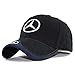 For Mercedes Benz Embroidered Logo Black Color Adjustable Baseball Caps for Men and Women