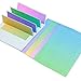 QingLanJian Creative Graduated Color Writing Paper and Envelopes Stationery Sets-16 Sheets Letter Paper and 8pcs Envelopes