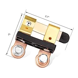 Quick Battery Disconnect Switch Solid Brass Side