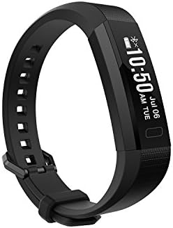 Keeping Fitness Fitness Tracker,Fitness Tracker Watch, Blood Pressure Heart Rate Monitor Sleep Monitor Calorie Counter Pedometer Activity Tracker for Android and IOS Devices (Black, Tracker)