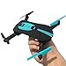Mini WIFI RC Drone with Camera 2MP HD Camera Live Video Foldable Selfie RC Drone Pocket Altitude Hold Helicopter WIFI Drone Camera 720P HD MINI Drone