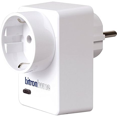 Deutsche Telekom 40294600 Telekom Smart Home Zwischenstecker mit Repeater - ZigBee Weiß