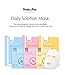 HUSHU Korean Premium Facial Sheet Mask Set, 12 Sheets