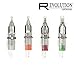 EZTAT2 Tattoo Needle Cartridges 7RM, 20Pcs Disposable Revolution Tattoo Needles Curved Magnum #10 Bugpin Long Taper for Rotary Tattoo Machine Supplies
