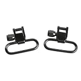 NcSTAR 1 inch Lockable Sling Swivel Pair-Black
