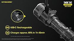 NITECORE TM9K TAC Type-C USB Rechargeable