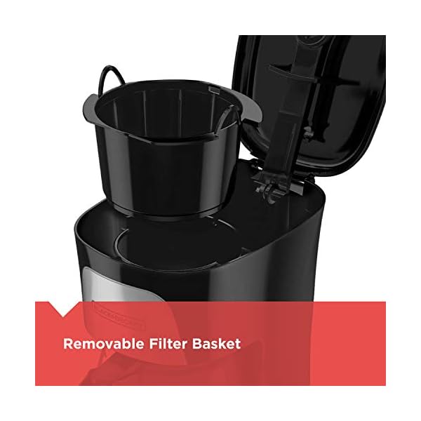 BLACK+DECKER CM0555B 5Cup* Coffeemaker, Black The Home Kitchen Store