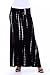 Boutique Republic Womens TICOLORED Two Tone Damask Printed Maxi Skirt