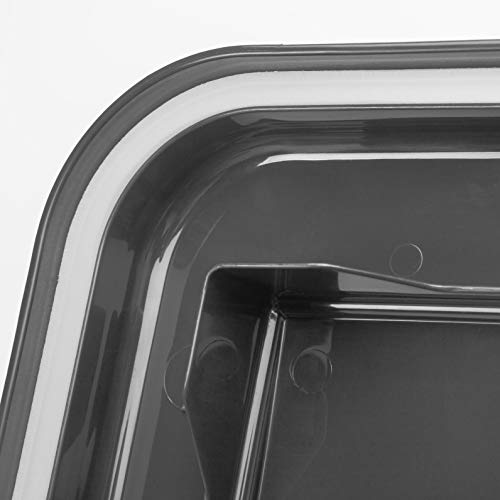 IRIS USA 3Piece 35 Lbs / 45 Qt WeatherPro Airtight Pet Food Storage