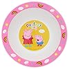 Peppa Pig Perfect Day Kids Tableware 3 Piece Reusable PP Plate, Bowl & Cup Children – Peppa, George Tumbler & Dinnerware…