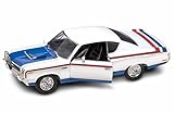 1970 AMC Rebel, White - Road Signature 92778 - 1/18 Scale Diecast Model Toy Car