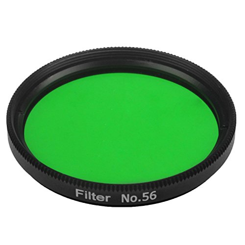 Astromania Telescope Filter 2 Inch - #56 Green, Planetary Filter for Astronomy Telescope & Eyepiece, Telescope Color Filter for Enhancing Contrast in Lunar Planetary Observation