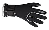 Diving Gloves/Water Sport Gloves/Dive Gloves/Water Glove,ViMall Men/Women Wetsuits Premium Adult Neoprene 3mm Five Finger Gloves for Diving,Snorkeling,Scuba,Surfing,Kayaking and Cleaning,Black