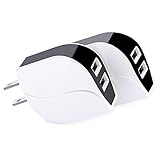 Wall Charger, Vifigen 2-Pack USB 2.1AMP Universal Power Home Travel Wall Charger Dual Port Plug for iPhone 7/7 plus 6/6 plus 5S 5 4S Samsung S5 S4 S3, Note 5, HTC, LG and More Device