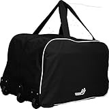 JAMM Sports 26" Wheel Hockey and Multi-Purpose Bag, Black