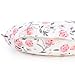 Minky Nursing Pillow Cover - Slipcover ONLY - Petal Slipcover - Best for Breastfeeding Moms - Soft Fabric Fits Snug On Infant Nursing Pillows to Aid Mothers While Breast Feeding