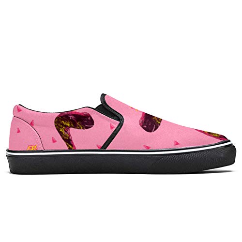 41dAgB1hH L TIZORAX Diamond Snake - Mocasines para mujer y niña, de lona plana TIZORAX Diamond Snake - Mocasines para mujer y niña, de lona plana - Imagen 4