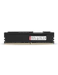 Memoria para computadora de escritorio Kingston HyperX FURY Black 4 GB 2133 MHz DDR4 No-ECC CL14 (hx421 C14fb 4) DIMM, Negro