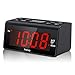 Peakeep Little Digital Alarm Clock FM Radio with 1.2 Inch Display and 2 Dimmer, Battery Memorization, Snooze and Sleep Timer, Easy Set