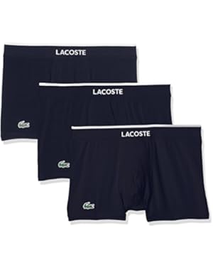 Lacoste Boxer Short Men Pant 3 Pack Trunk S-XL - color selection