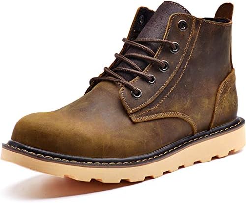マーティンブーツ メンズ シューズ ショートブーツシューズ 男性用 オシャレブーツ 革靴 新作多数 カジュアル 歩きやすい 防寒 ラウンドトゥ レースアップ ブラウン おしゃれ ダークブラウン