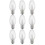 9-Pack,7 Watt Salt Lamps and Night Light