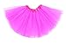 Anleolife 12'' Girl Tutu Skirt Party Tutus Pure Color (hot pink)