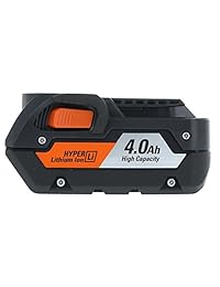 RIDGID R840087 Equipo de batería de ion de litio de 18 voltios 4 amp hora
