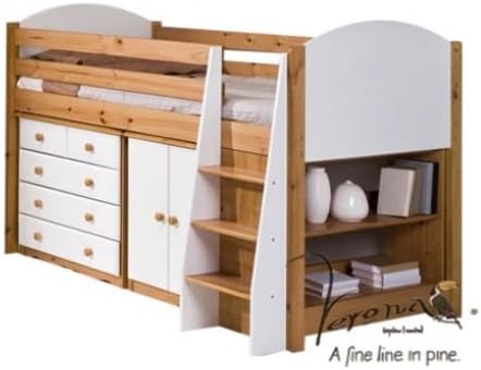 Scrivania Angolare Per Ragazzi Con Libreria Integrata Avalon