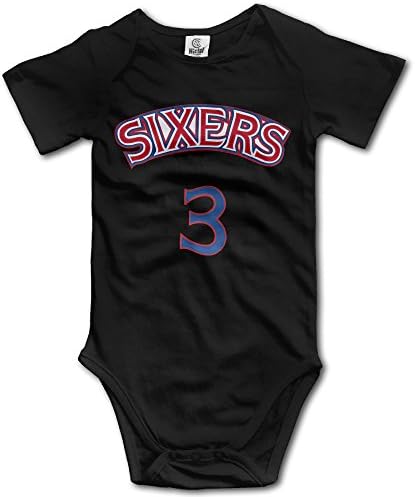 Unisex Baby Allen Iverson USA Basketball Team MVP Romper Onesie Jumpsuit