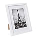 upsimples 8x10 Picture Frame Set of 10,Display Pictures 5x7 with Mat or 8x10 Without Mat,Multi Photo Frames Collage for Wall or Tabletop Display,White